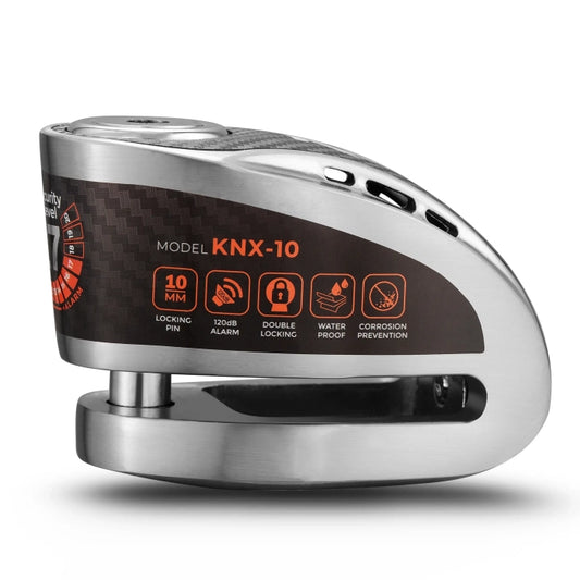 Overlord KNX10 Alarmed Disc Lock - Metal