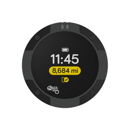 Beeline Moto II Black Plastic