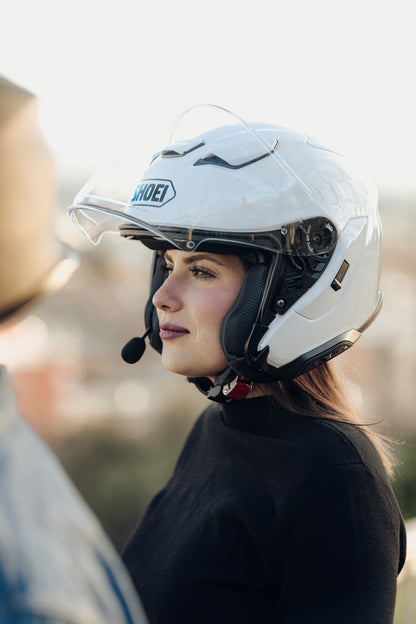 Shoei J-Cruise 3 Plain Helmet - White