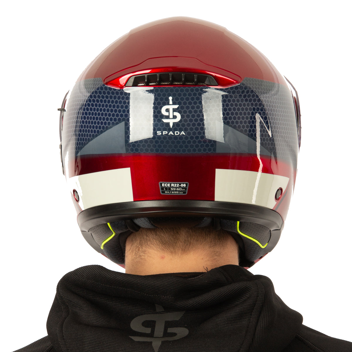 Spada Orion 2 Allure Red / Blue Helmet
