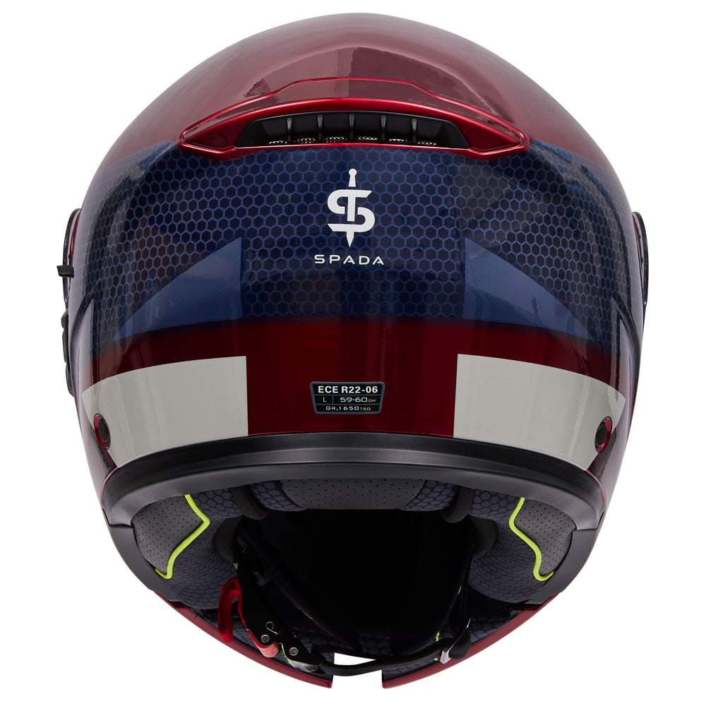 Spada Orion 2 Allure Red / Blue Helmet