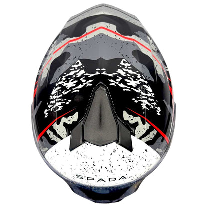 Spada Raiden 2 Meisai Helmet - Red