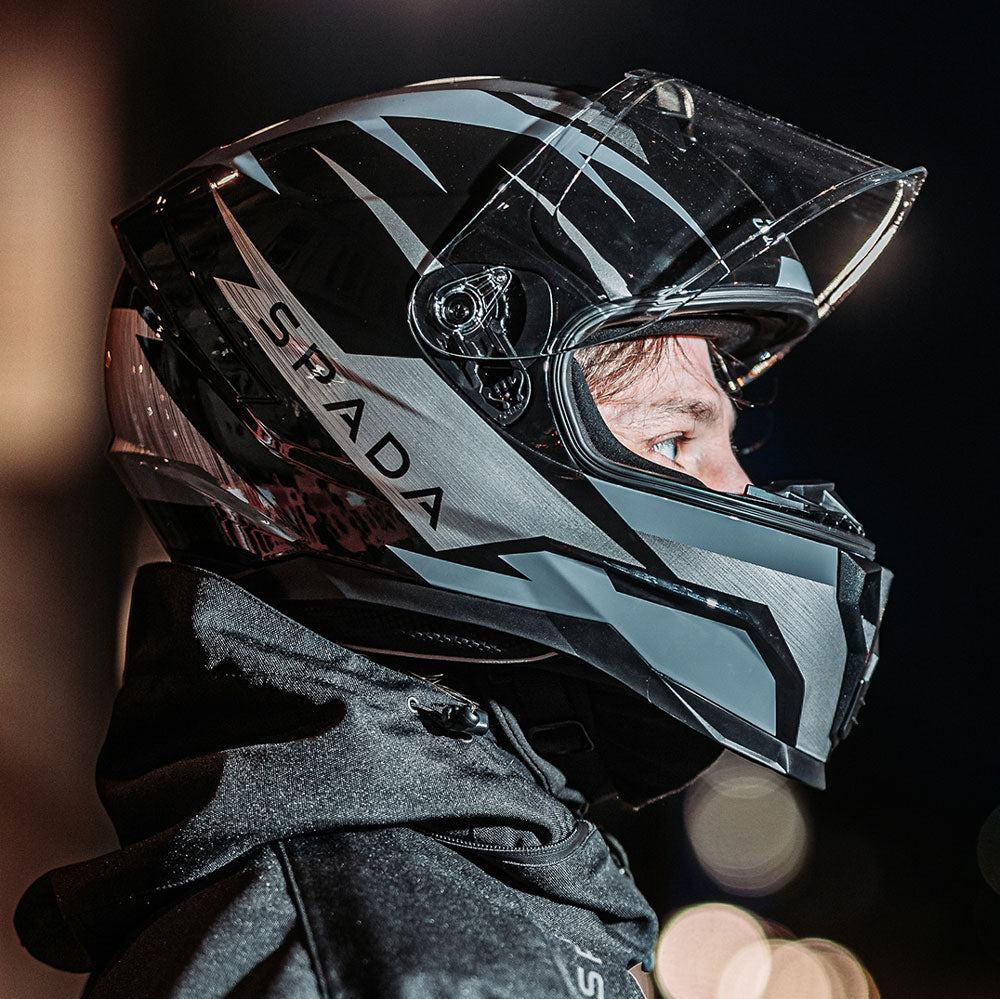 Spada Raiden 2 Thunder Black / Grey Helmet
