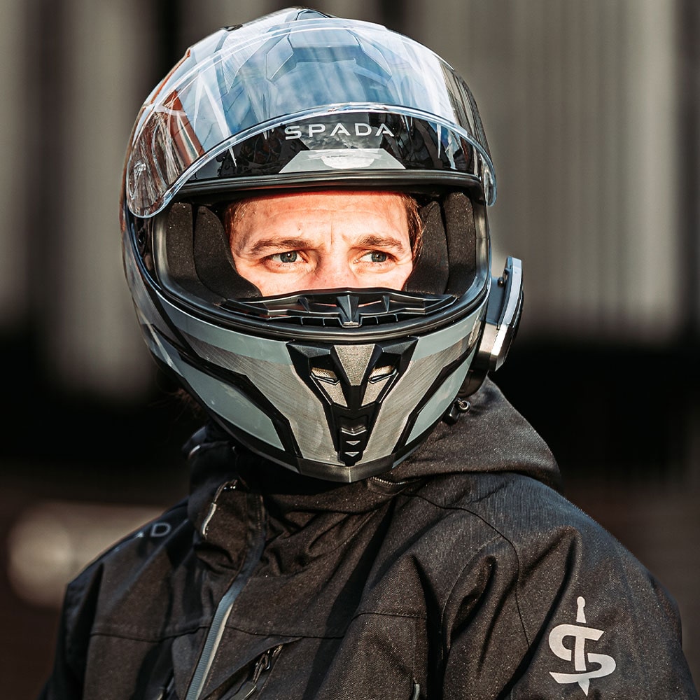 Spada Raiden 2 Thunder Black / Grey Helmet