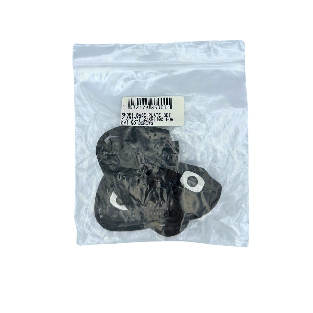 Shoei X-Spirit 2 / XR1100 Base Plate Set CW1 No Screws
