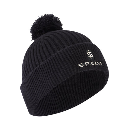 Spada Bobble Beanie - Black