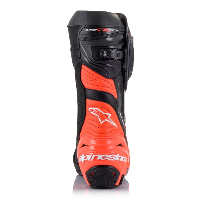 Alpinestars Supertech R Race Boots - Black / Red Fluo / White / Grey