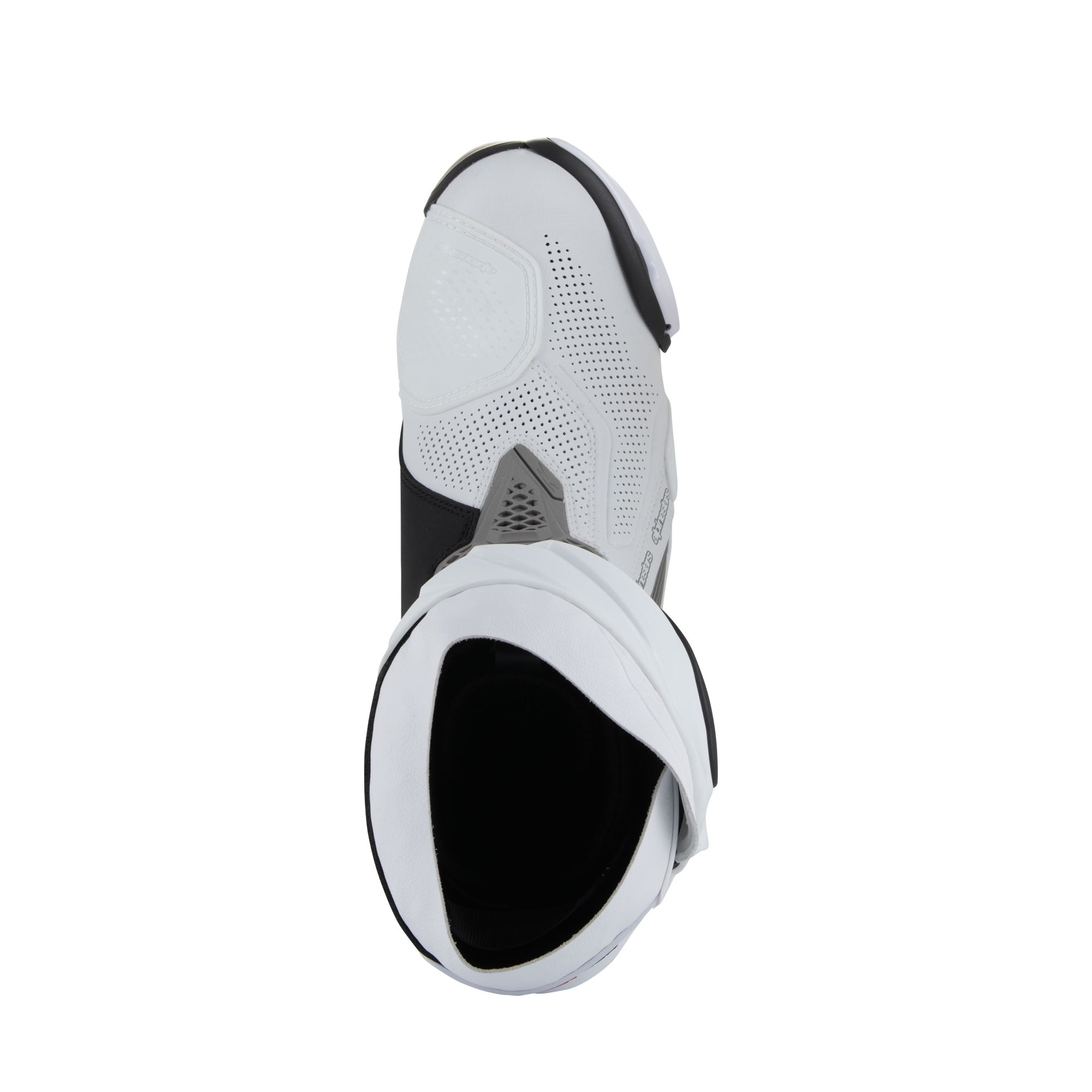 Alpinestars Supertech R Vented Race Boots - White / Mid Grey / Black
