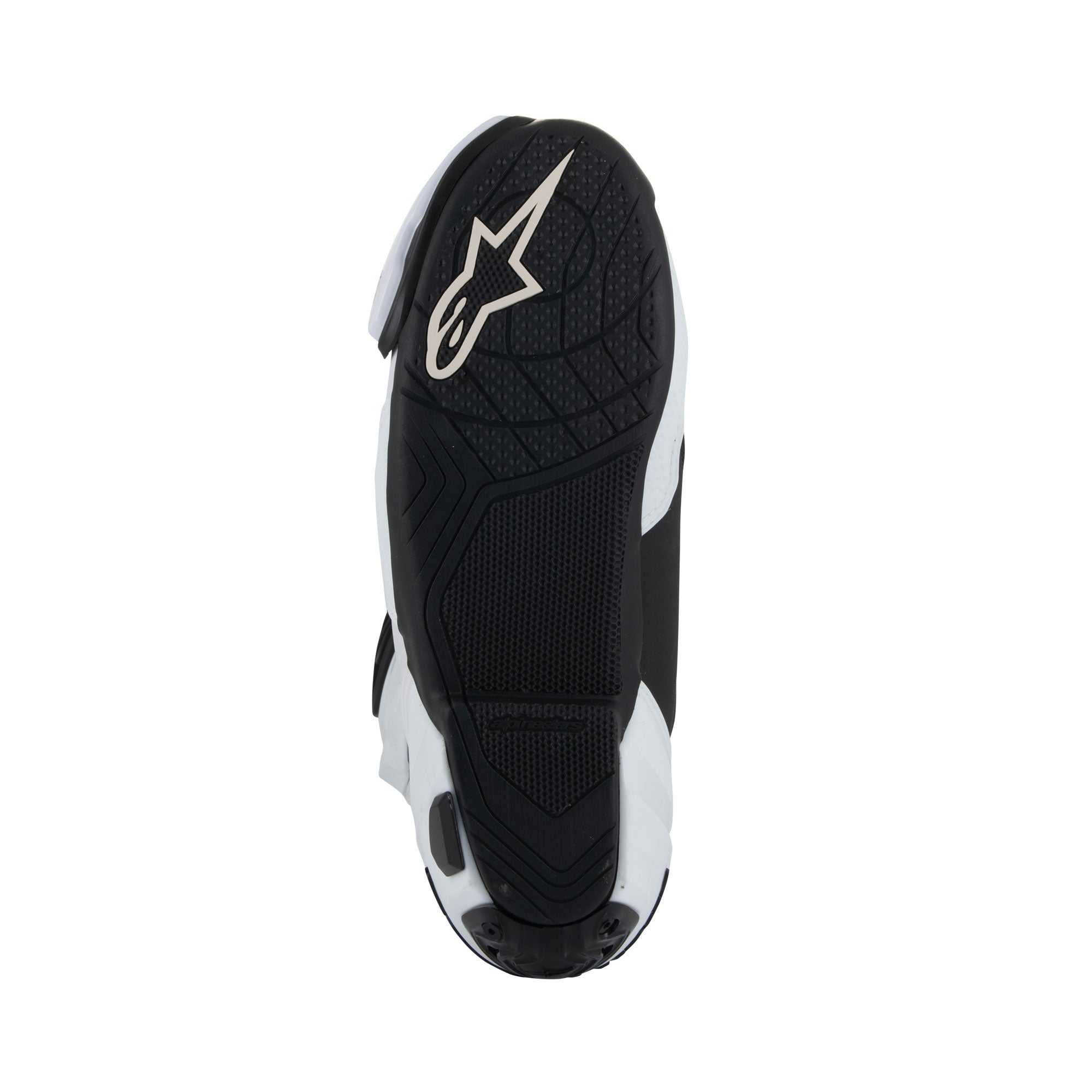 Alpinestars Supertech R Vented Race Boots - White / Mid Grey / Black