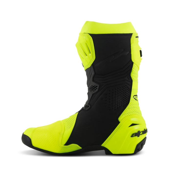Alpinestars Supertech R Vented Sports Boots - Yellow Fluo / Black