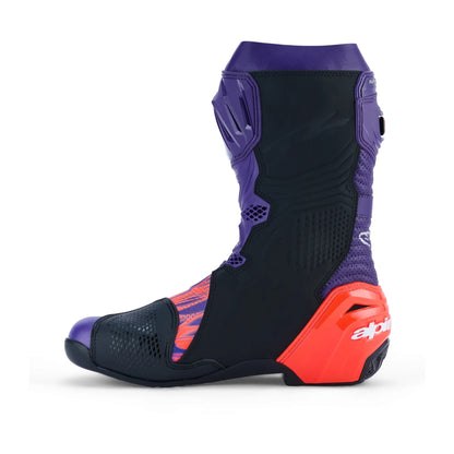 Alpinestars Supertech R Le Flyte Vented Boots - Purple / Red / Black