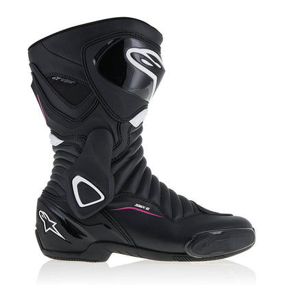 Alpinestars Stella SMX-6 V2 Drystar - Black / White / Fuchsia