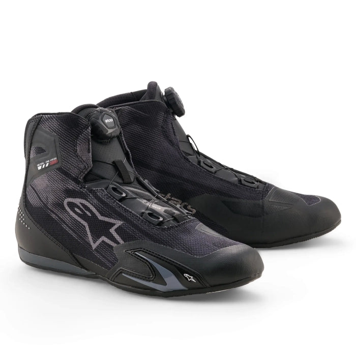 Alpinestars Celer Vented Shoes - Black / Dark Grey