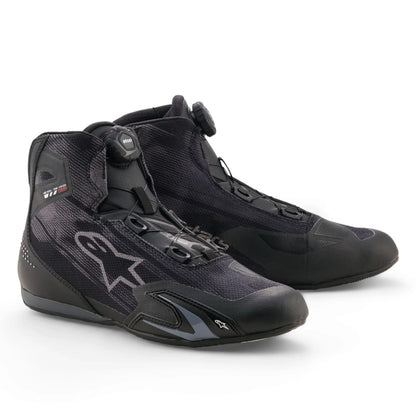 Alpinestars Celer Superair Vented Shoes - Black / Dark Grey
