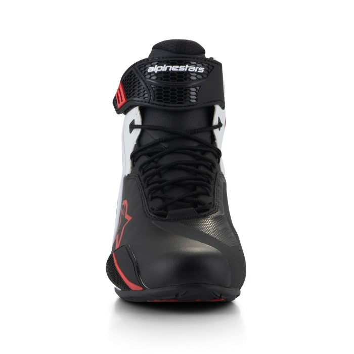 Alpinestars Faster-4 Riding Shoes - Black / White / Red