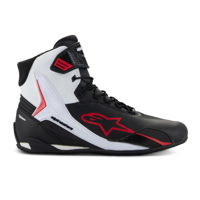 Alpinestars Faster-4 Riding Shoes - Black / White / Red