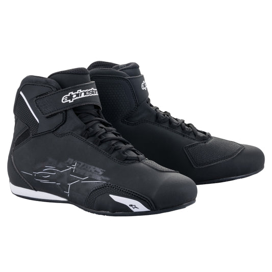 Alpinestars Sektor Short Shoes - Black / White