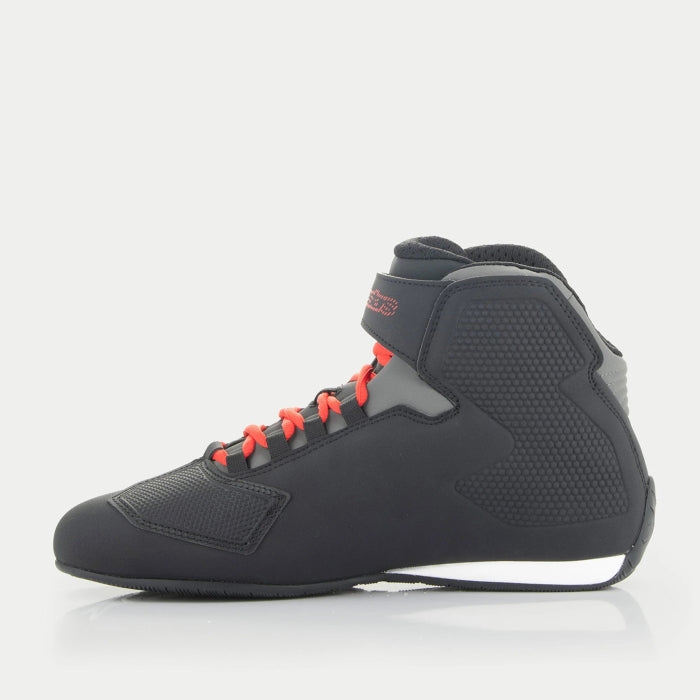 Alpinestars Sektor Motorcycle Shoe  - Black / Bright Red