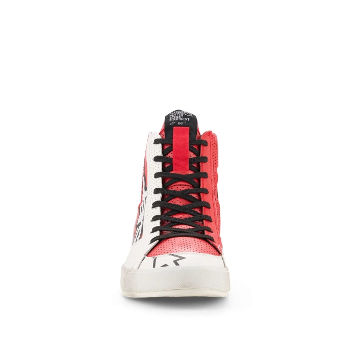Alpinestars Stated Flair Shoes - White / Bright Red