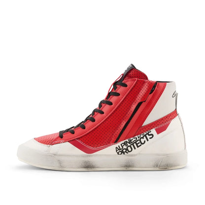Alpinestars Stated Flair Shoes - White / Bright Red