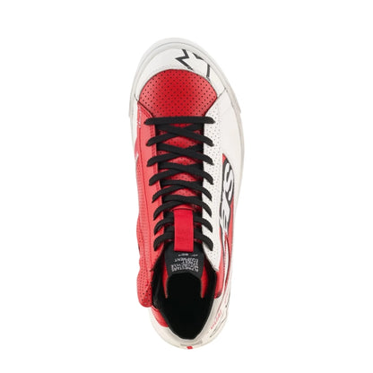Alpinestars Stated Flair Shoes - White / Bright Red