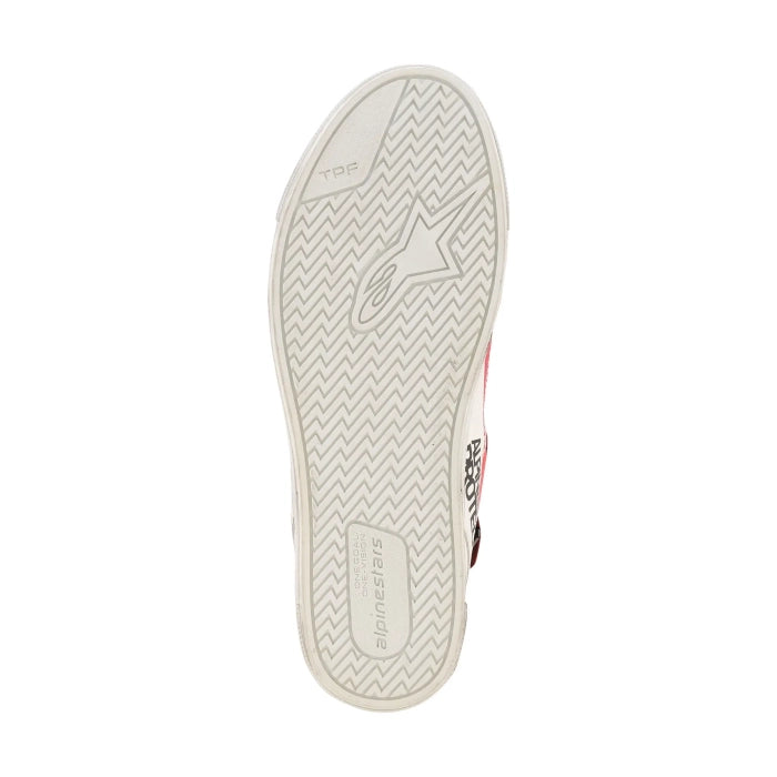 Alpinestars Stated Flair Shoes - White / Bright Red