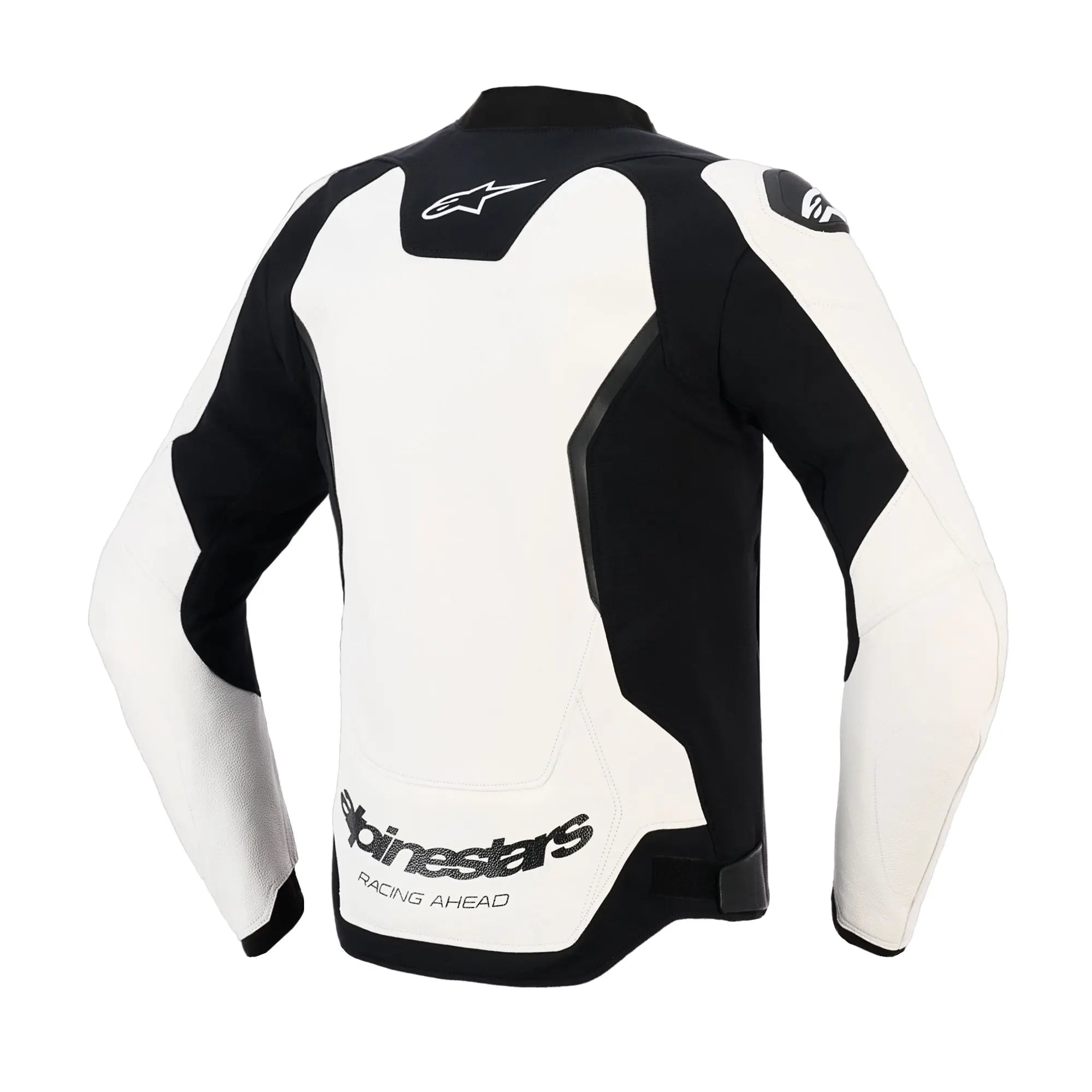 Alpinestars GP Force V2 Leather Jacket - White / Black