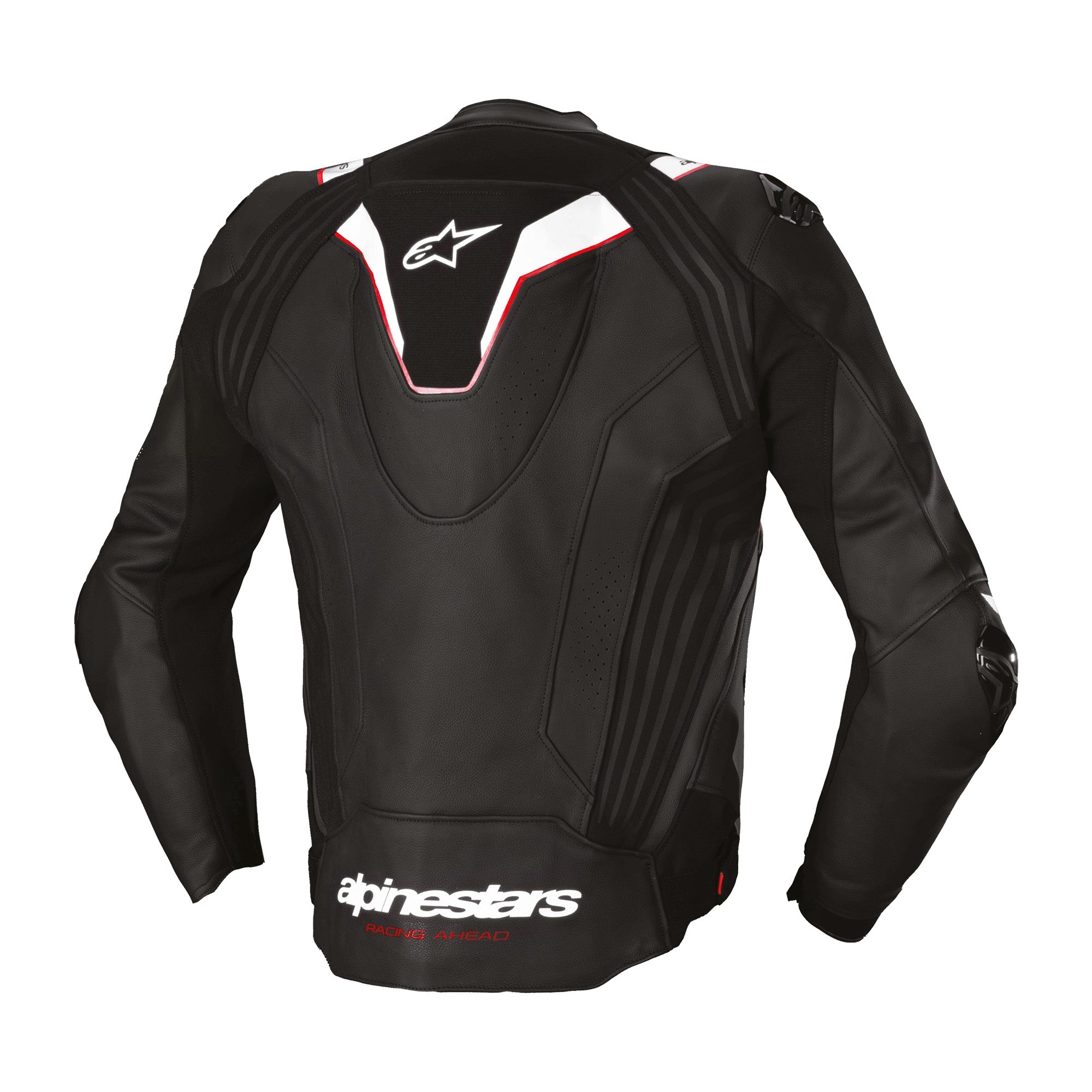 Alpinestars Missile V3 Ignition Leather Jacket - Black / White
