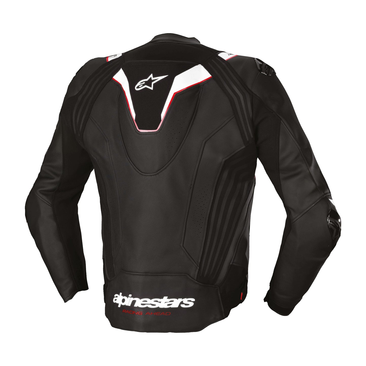 Alpinestars Missile V3 Ignition Leather Jacket - Black / White