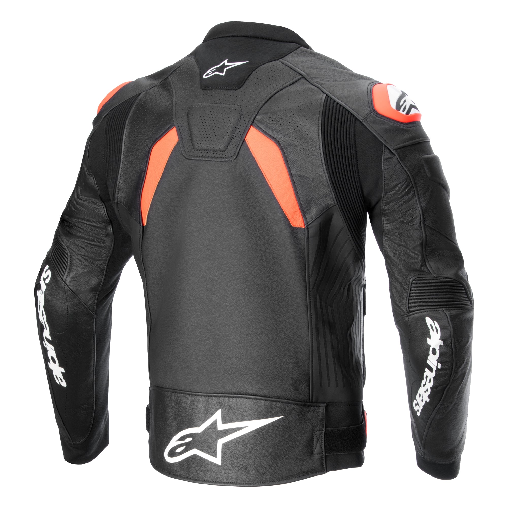 Gp Plus R V4 Airflow Leather Jkt Blk/Red/F/White