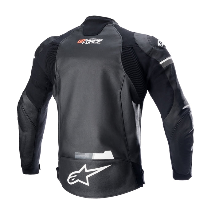 Gp Force Leather Jacket Airflow Black