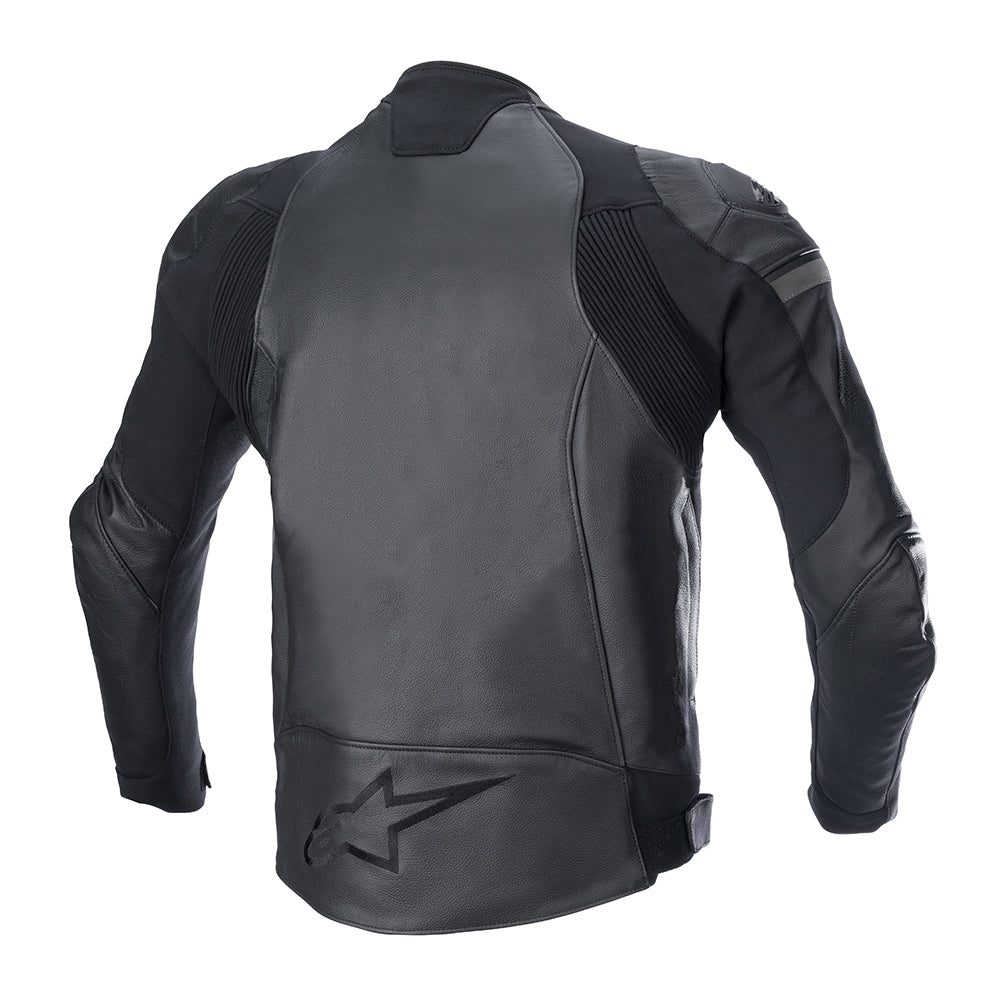 Alpinestars GP Force Sport Leather Jacket - Black / Black