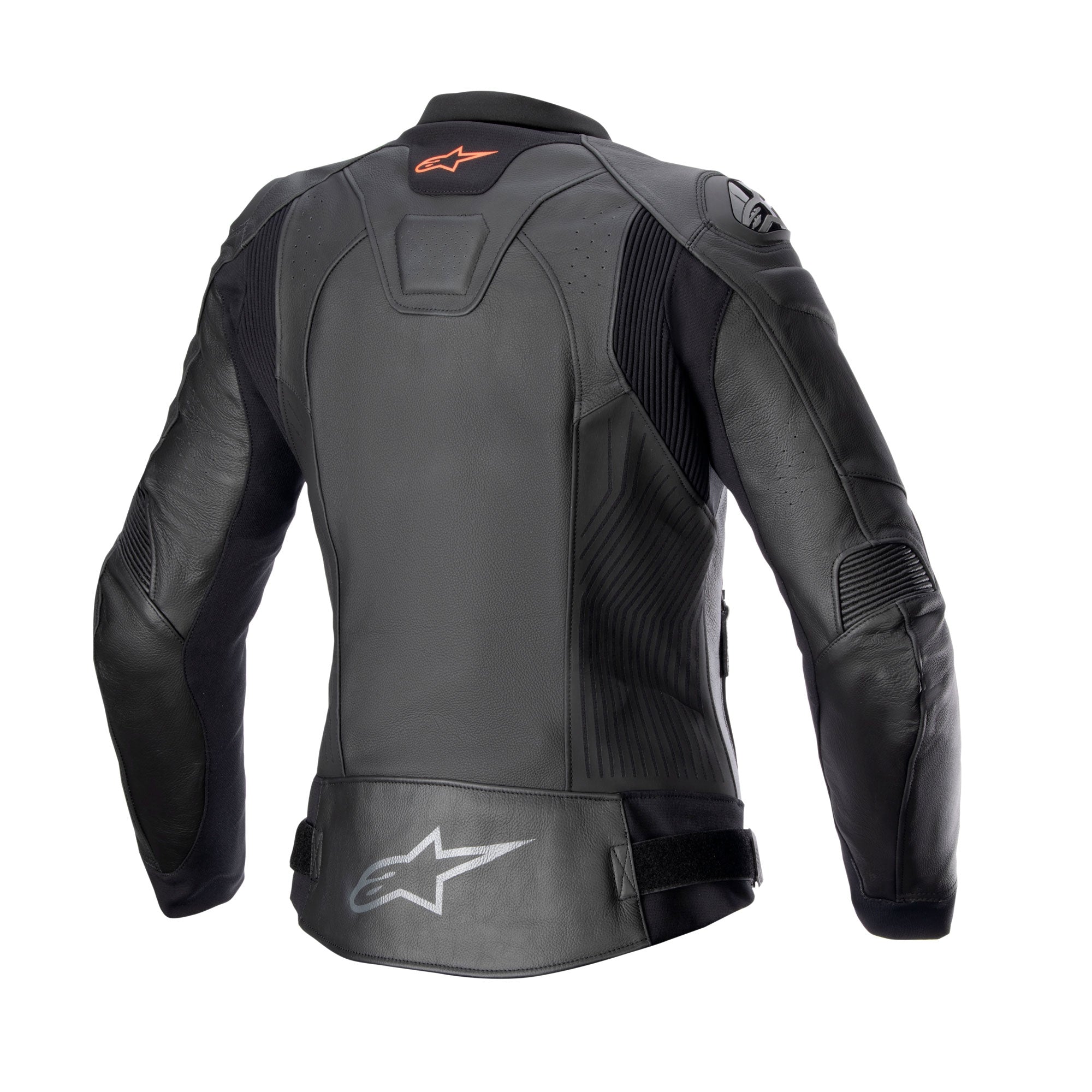 Stella Gp Plus V4 Leather Jkt Black Black