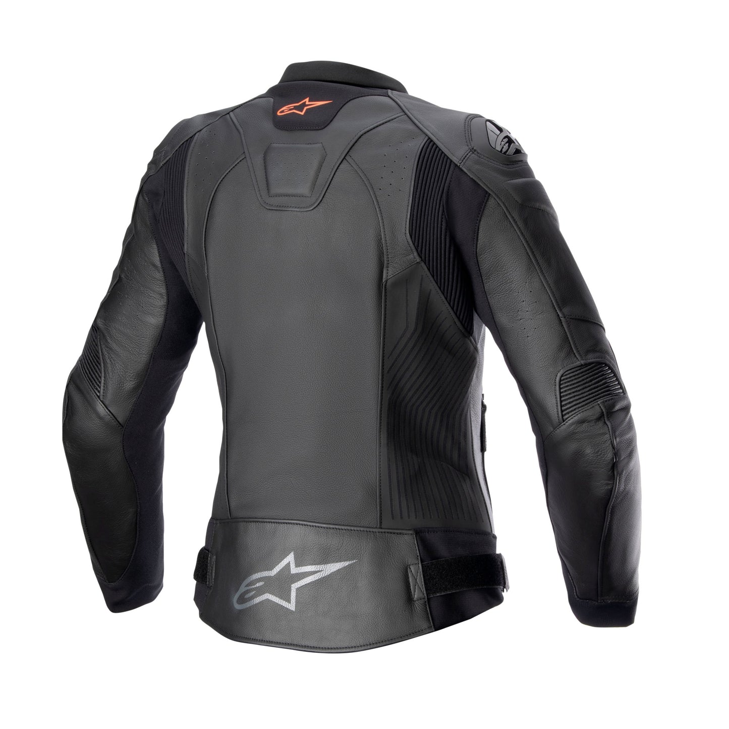 Stella Gp Plus V4 Leather Jkt Black Black