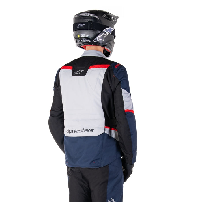 Alpinestars ST-1 Waterproof Jacket - Dark Blue / Black / Bright Red