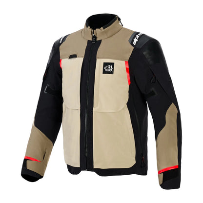 Alpinestars Andes Pro Drystar XF Jacket - Walnut / Aluminum