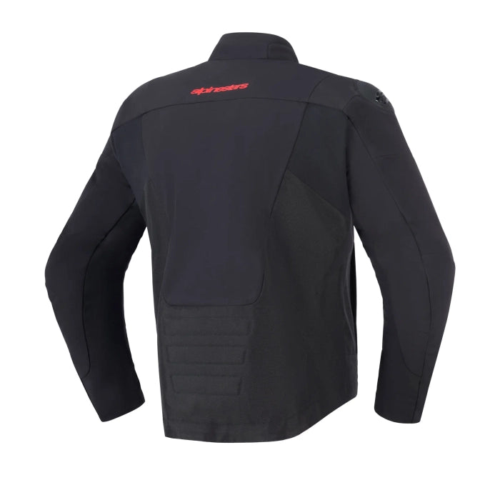 SMX Waterproof Jacket Black White Bright Red