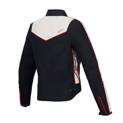 Alpinestars Stella T-Dyno WR Jacket - Black Ecru / Bright Red