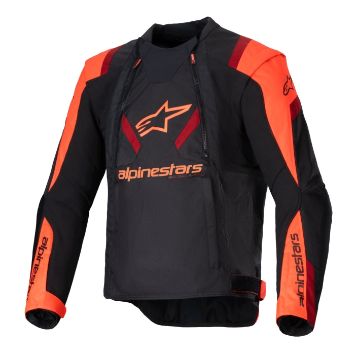 Alpinestars T-Stunt Air Jacket - Black / Red Fluo / Dark Red