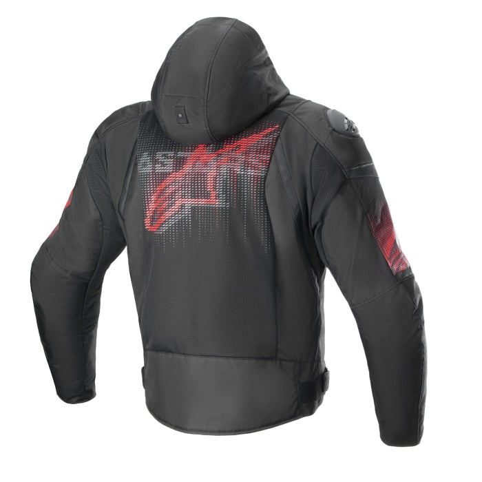 Zaca Air Venom Waterproof Jacket - Black / Bright Red