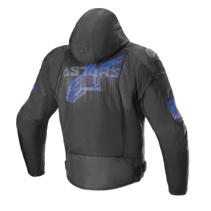 Alpinestars Zaca Air Venom Waterproof Jacket - Back / Electric / Blue