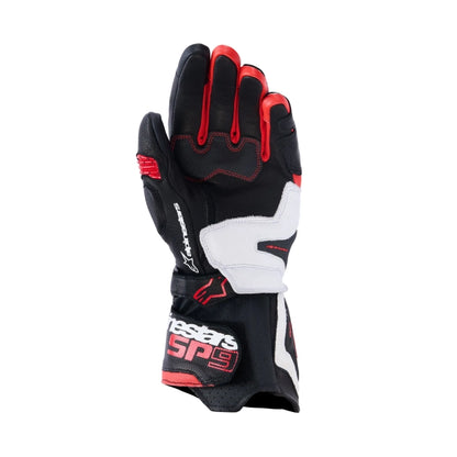 Alpinestars SP-9 Gloves - Black / White / Bright Red