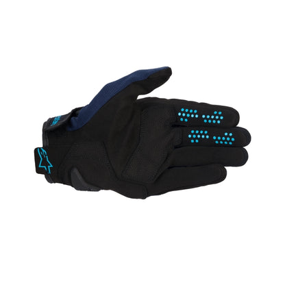 Alpinestars Chrome V2 Gloves - Dark Blue / Hawaiian Ocean