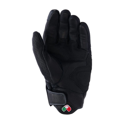 Alpinestars Mustang V3 Leather Gloves - Black / Black