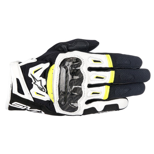 SMX 2 Air Carbon V2 Glove Black Red Fl White Yell Fl 3XL