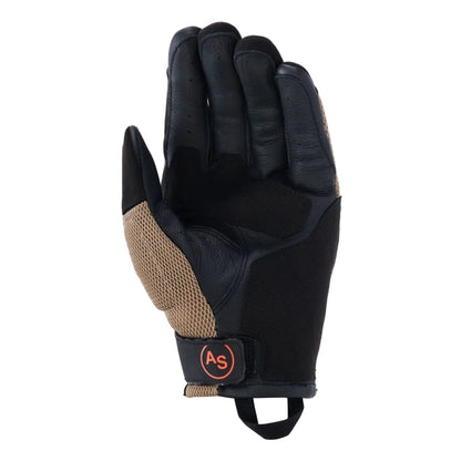 Alpinestars Manti Air Gloves - Dark Khaki / Black / Orange Fluo