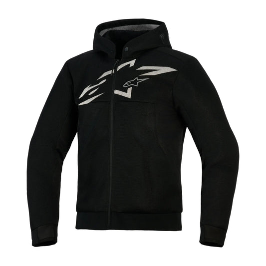 Alpinestars Chrome Superairflow Hoodie - Black Dark Grey White