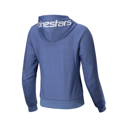 Alpinestars Stella Chrome V2 Sports Ladies Hoodie - Blue / Violet / White