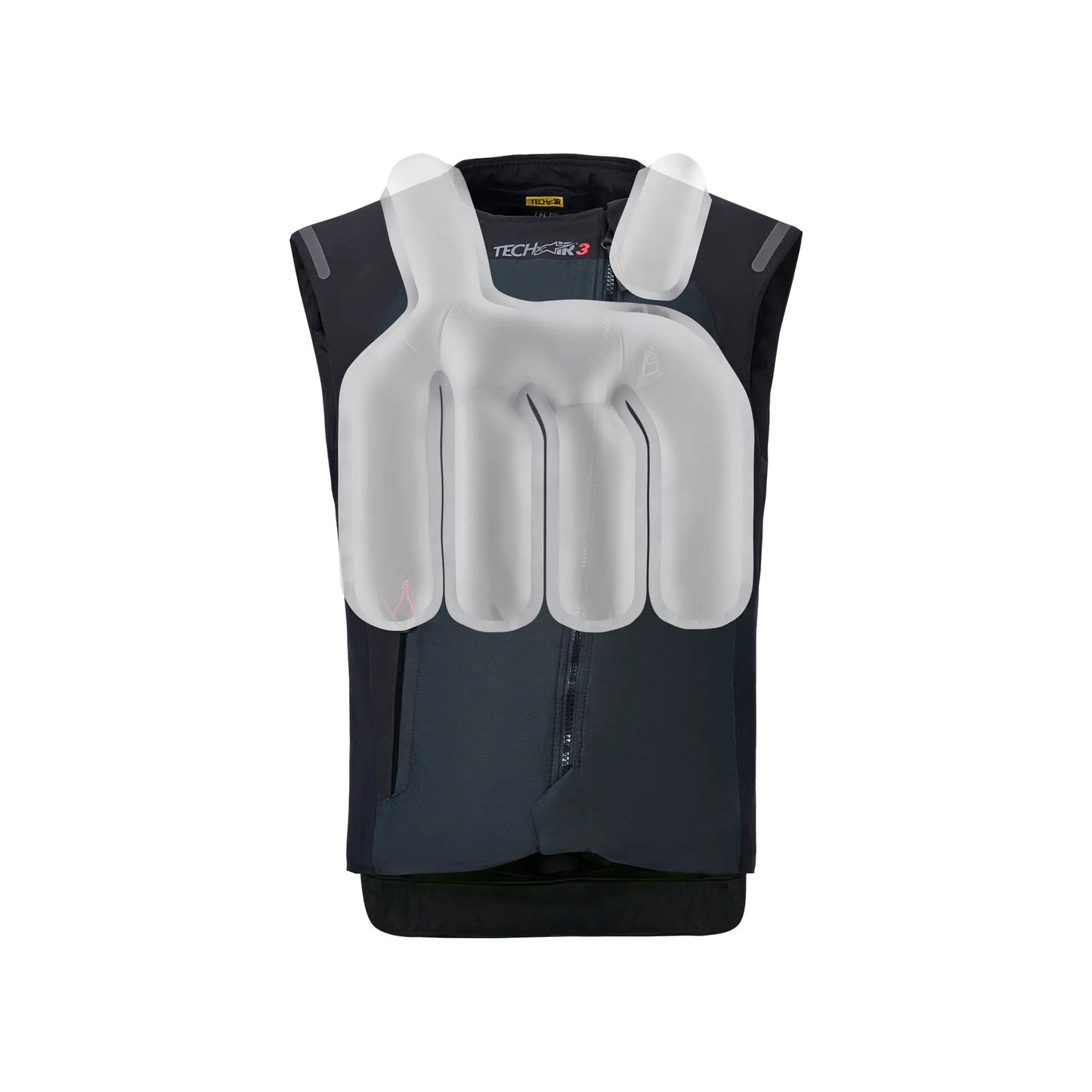 Alpinestars Tech-Air 3 V2 Mens Airbag System - Black + Fluo Yellow