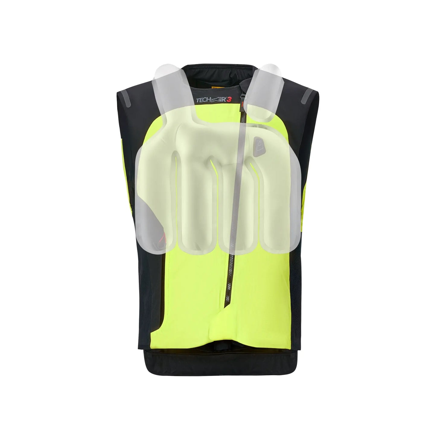Alpinestars Tech-Air 3 V2 System - Black / Yellow Fluo